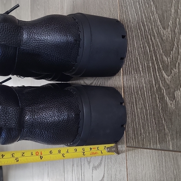 Marc Fisher Leather Nairy Bootie in Black - Picture 8 of 10